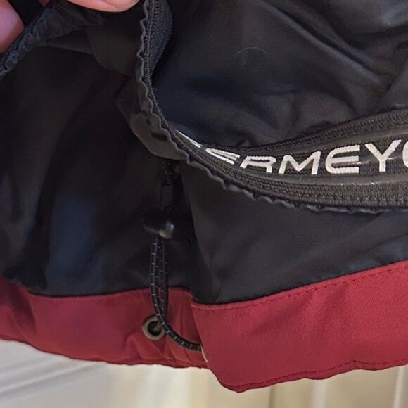 Obermeyer Womens Tuscany II Jacket Fur Trimmed Zip Up Size 8 Pockets Ski Snow - Picture 10 of 16